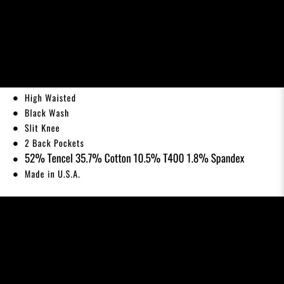 Fashion nova black canopy jeans🖤 - Picture 8 of 8